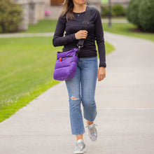 Load image into Gallery viewer, Pretty Rugged Puffer Bag - Purple