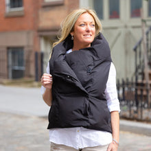 Load image into Gallery viewer, Pretty Rugged Waterproof Pretty Puffer Vest - Black