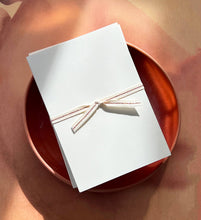 Load image into Gallery viewer, Wms&Co. Ivory Jotter Notebooks with Rose Gold Edging (Set of Two)