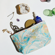 Load image into Gallery viewer, Love Mert - Astral Marbled Pouch Large - Lake