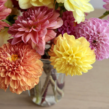 Load image into Gallery viewer, The Floral Society Copper Flower Frog Set