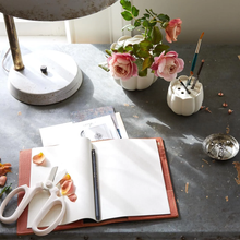 Load image into Gallery viewer, The Floral Society Ceramic Flower Frog Vase - Large