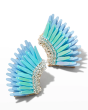 Load image into Gallery viewer, Mignonne Gavigan Micro Madeline Earrings - Metallic Blue