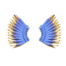 Load image into Gallery viewer, Mignonne Gavigan Mini Madeline Earrings - Periwinkle + Gold