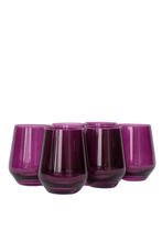 Load image into Gallery viewer, Estelle Colored Glass Wine Stemless - Amethyst