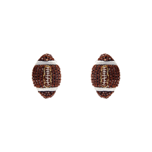 Load image into Gallery viewer, Mignonne Gavigan Football Stud Earrings