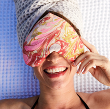 Load image into Gallery viewer, Love Mert - Marbled Eye Love Pillow - Peony