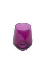 Load image into Gallery viewer, Estelle Colored Glass Wine Stemless - Amethyst