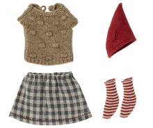 Load image into Gallery viewer, Maileg Christmas Mouse Girl - Medium