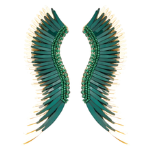 Load image into Gallery viewer, Mignonne Gavigan Madeline Earrings - Emerald Gold