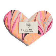 Load image into Gallery viewer, Love Mert - Marbled Eye Love Pillow - Electric