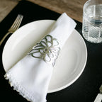 Uashmama Lacemat Napkin Ring | Platino