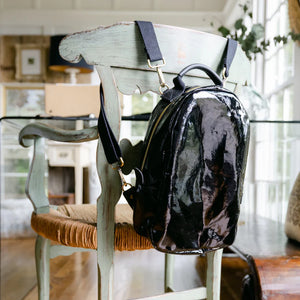 Uashmama Memmino Backpack - Glossy Black