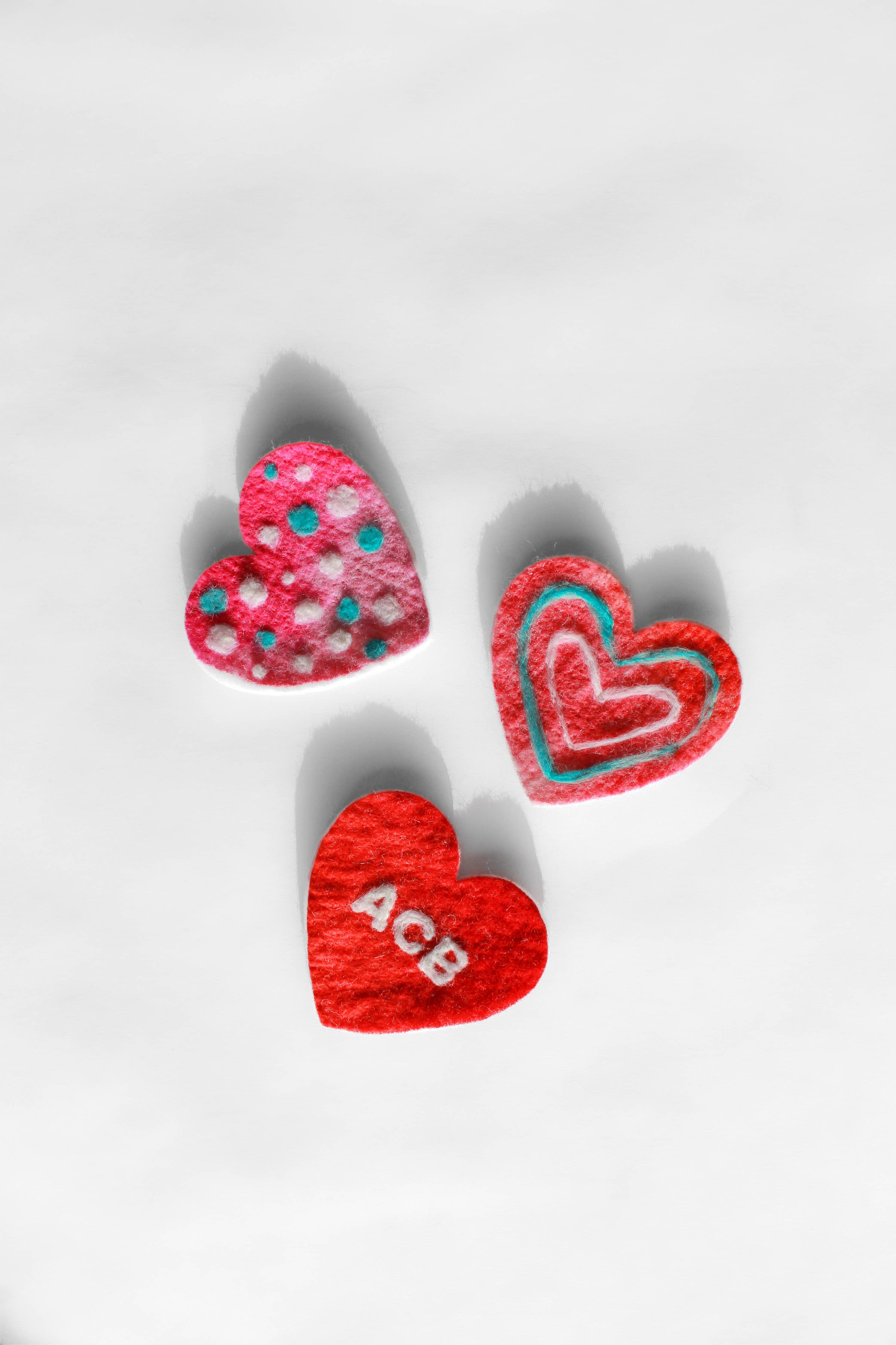 Sheep Creek Studio - Mini Heart Felting Craft Kit