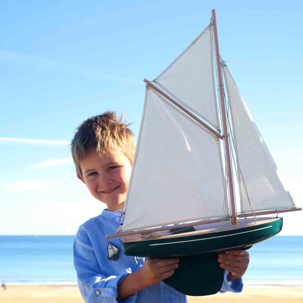 Macon & Lesquoy - Brooch - Sailboat Saint Germain (M box)