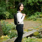 Uashmama Otti Backpack - Glossy Black