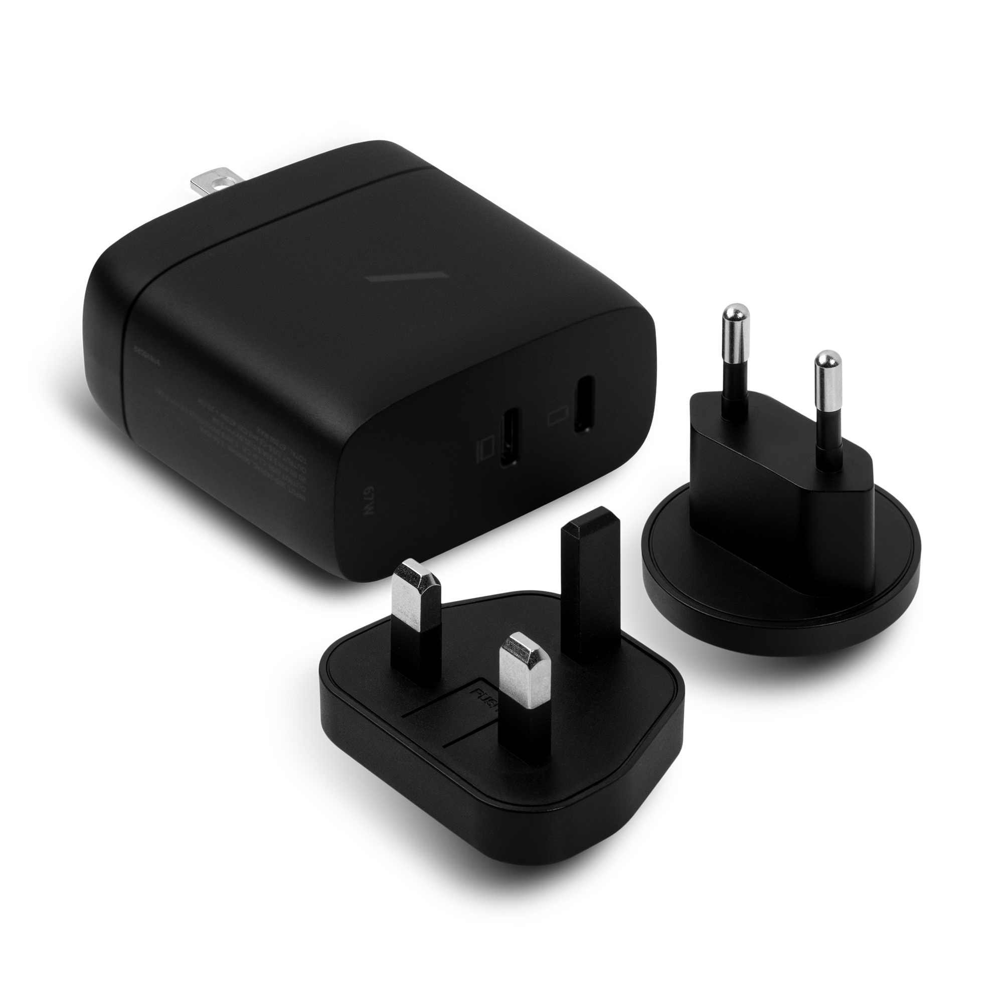 Native Union Paris - Fast GaN Charger PD 67W: Black
