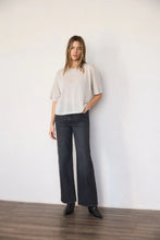 Load image into Gallery viewer, It Is Well L.A Lightweight Short Sleeve Sweater - Natural
