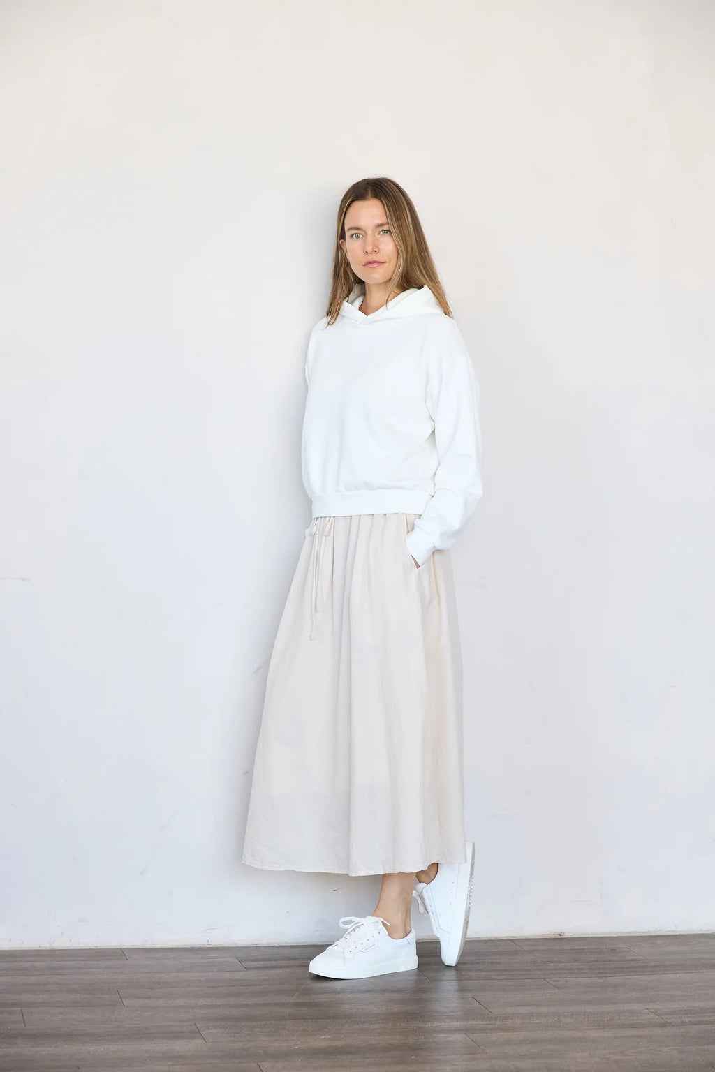 It Is Well L.A. Everyday Skirt - Slate Gray