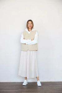 It Is Well L.A. Everyday Skirt - Slate Gray