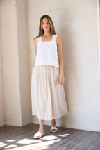 It Is Well L.A. Everyday Skirt - Slate Gray