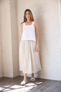 It Is Well L.A. Everyday Skirt - Slate Gray