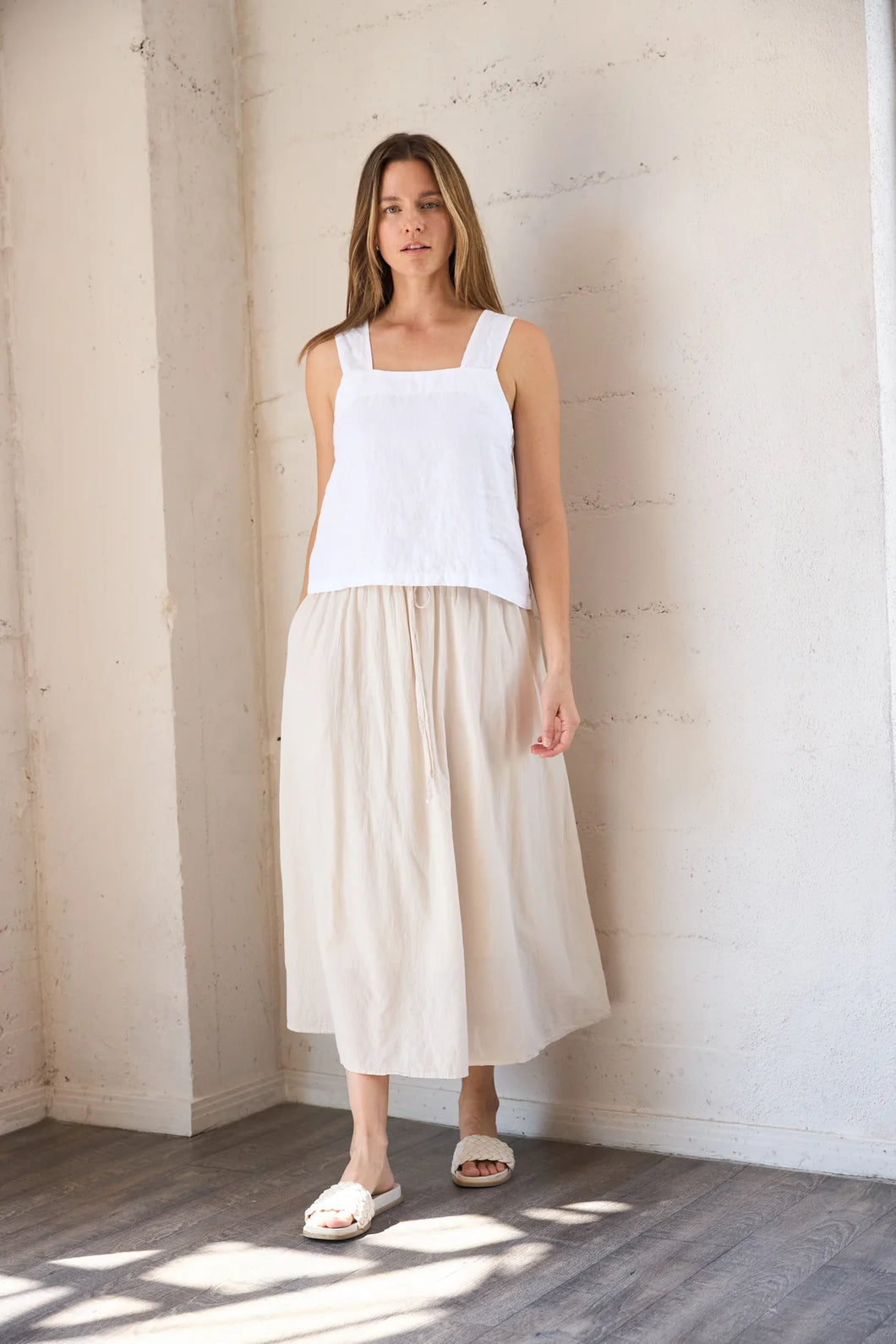 It Is Well L.A. Everyday Skirt - Natural