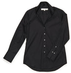 Claridge + King - The League Shirt in Pitch Black