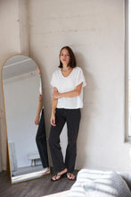 Load image into Gallery viewer, It Is Well L.A. Organic Short Sleeve Gauze Top - Salt
