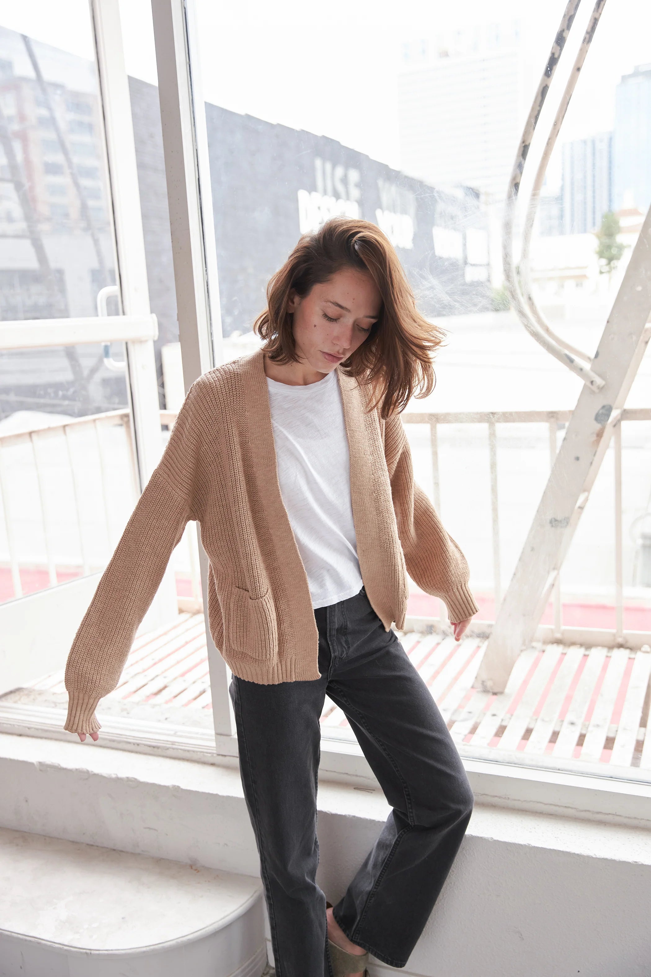 It Is Well L.A. Easy Cardigan - Camel