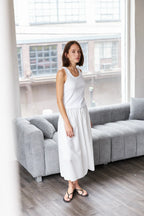 It Is Well L.A. Everyday Skirt - Slate Gray