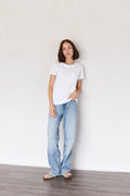It Is Well L.A. Everyday Crewneck Short Sleeve T-shirt - Salt