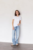 It Is Well L.A. Everyday Crewneck Short Sleeve T-shirt - Salt