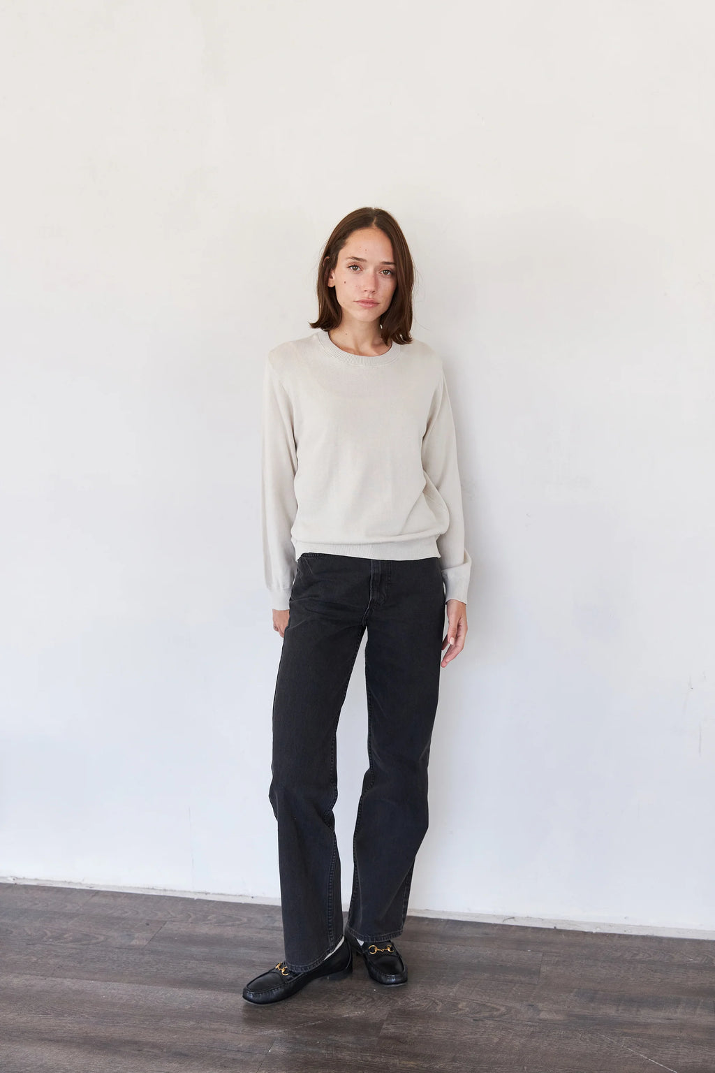 It Is Well L.A. Easy Crewneck Sweater - Black
