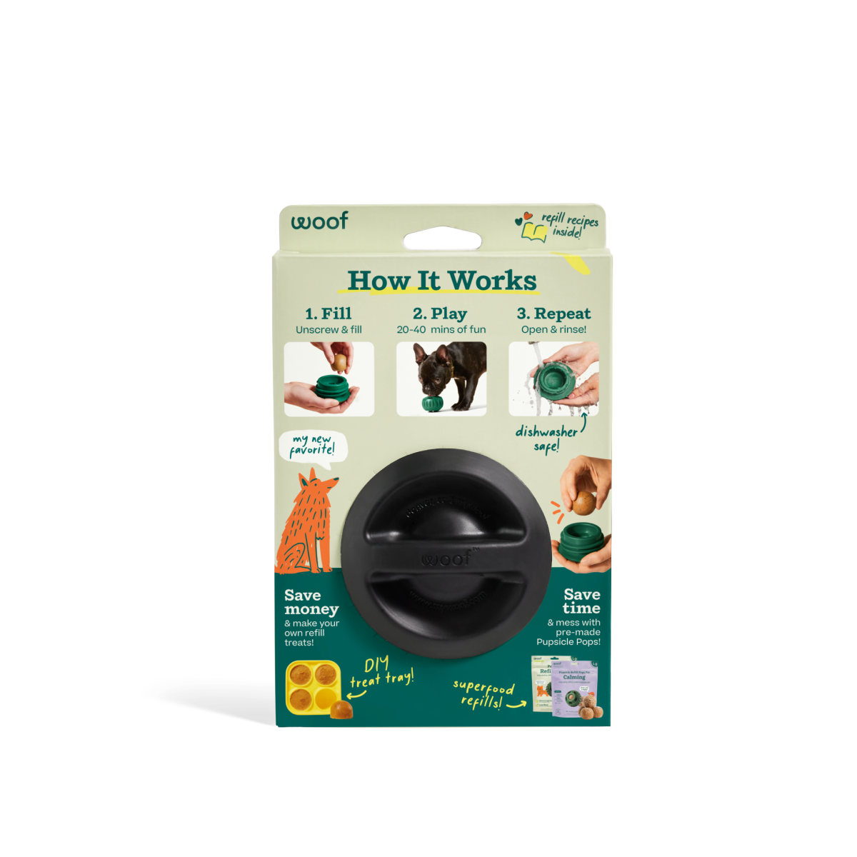 Woof - The 'Power Chewer' Pupsicle: Large