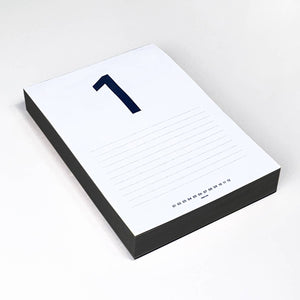 Wms&Co. Daily Calendar Pad: Silver