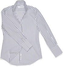Load image into Gallery viewer, Claridge + King - The League in Black + White Stripe: XL
