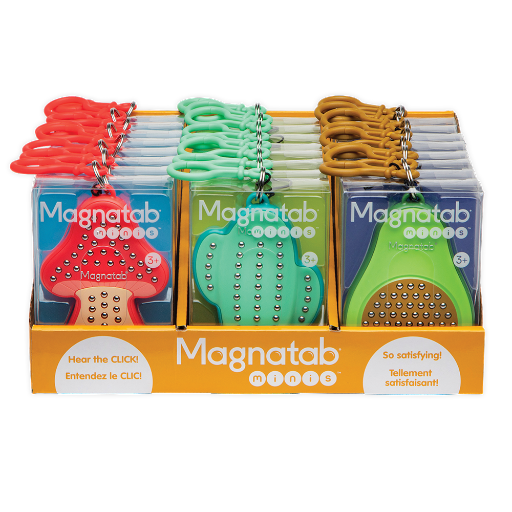 Play Monster - Magnatab Minis Assorted 24PC Magnet Toy
