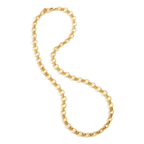 Capucine De Wulf Cleopatra 32" Small Link Necklace - Gold