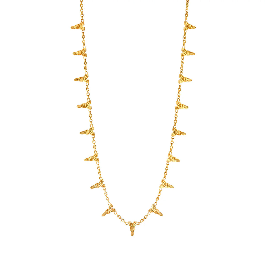 Capucine De Wulf Cleopatra Ra Necklace, 16" - Gold