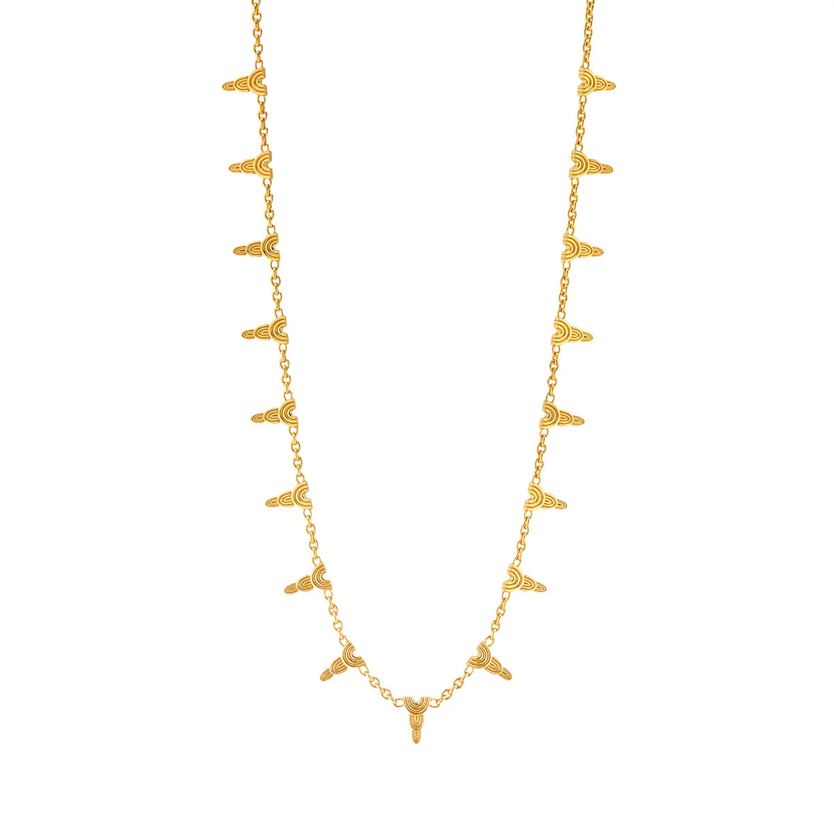 Capucine De Wulf Cleopatra Ra Necklace, 16" - Gold