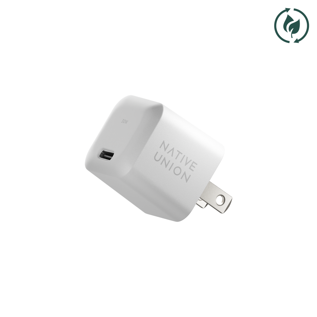 Native Union Paris - Fast GaN Charger PD 30W: US/CA Plug / Black