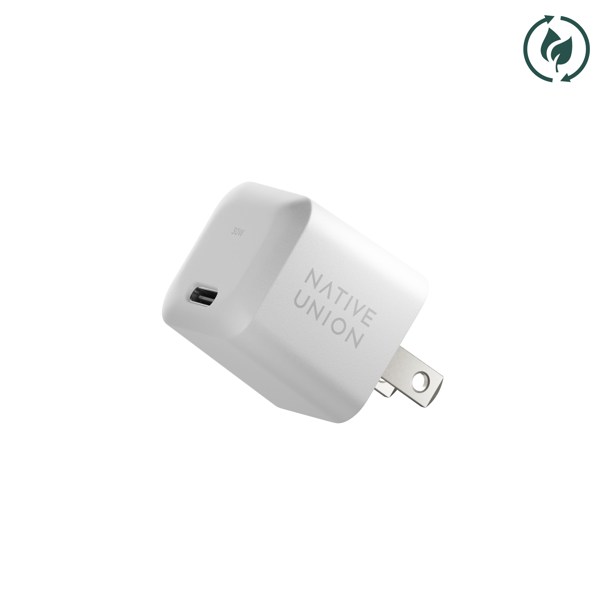 Native Union Paris - Fast GaN Charger PD 30W: US/CA Plug / Black