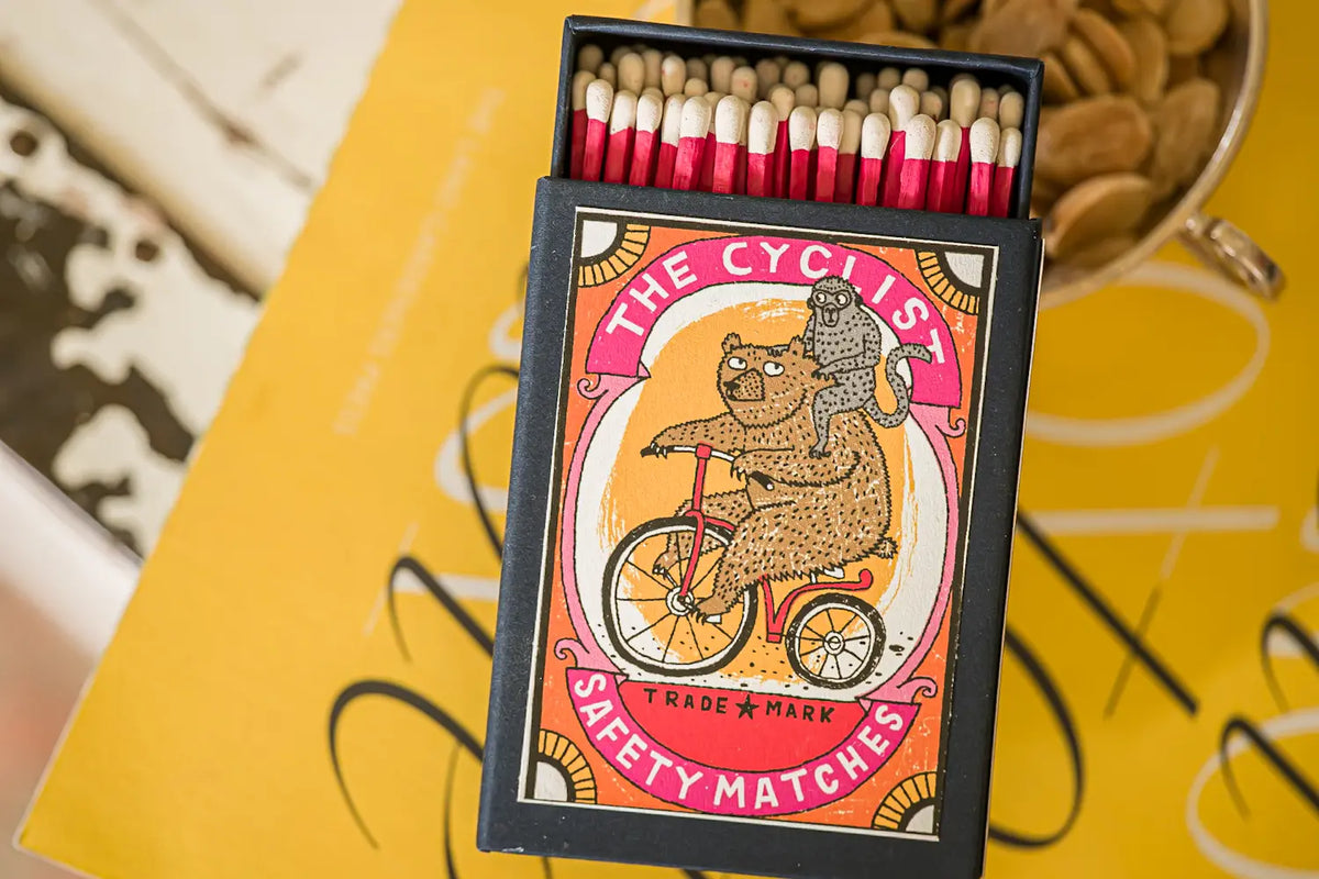 Archivist Keepsake Matchbox - The Cyclist