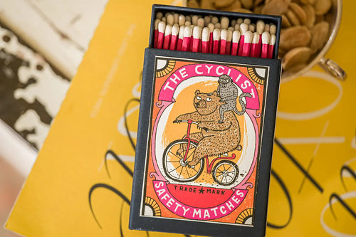 Archivist Keepsake Matchbox - The Cyclist