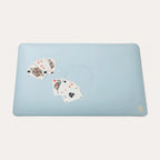 GRIMAUD Leather Play Mat - Dolphin Blue