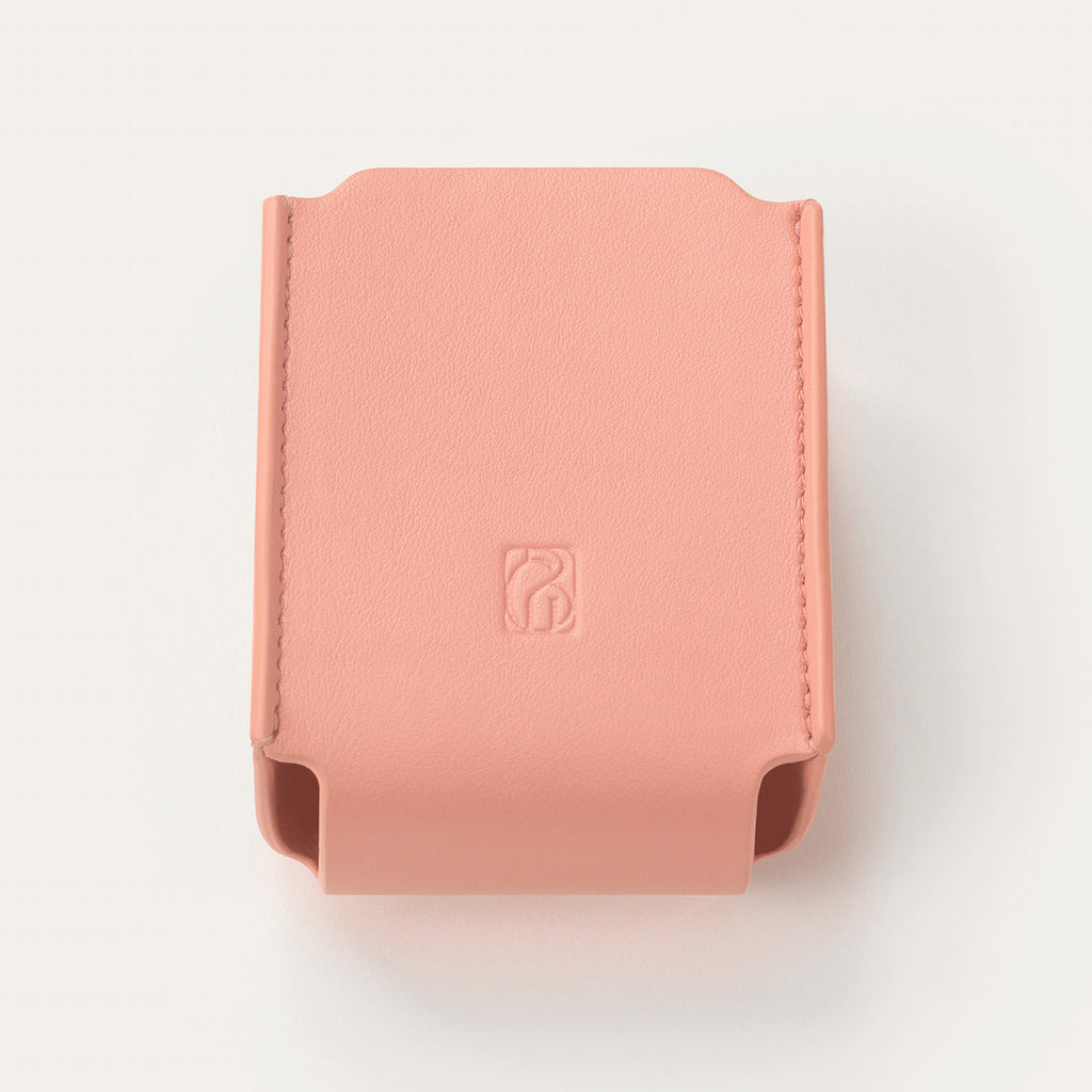 GRIMAUD Playing Cards with Leather Case - Coral Red