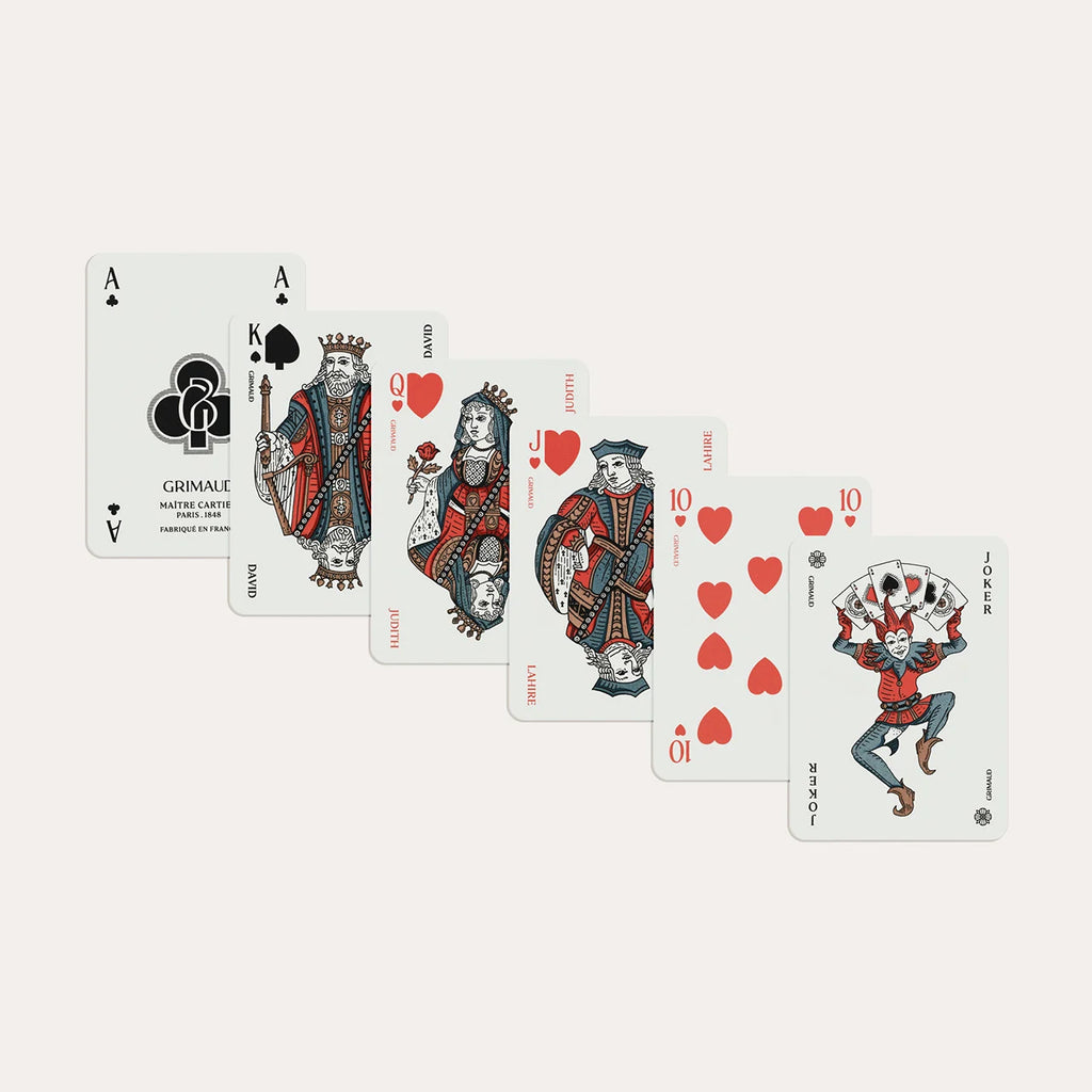 GRIMAUD No. 600 Cartes de Patience - Dolphin Blue