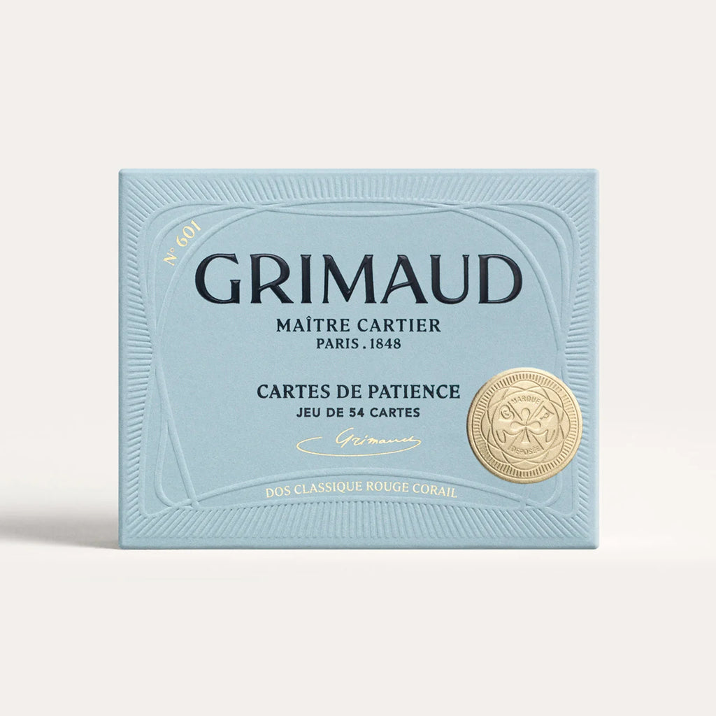 GRIMAUD No. 601 Cartes de Patience - Coral Red