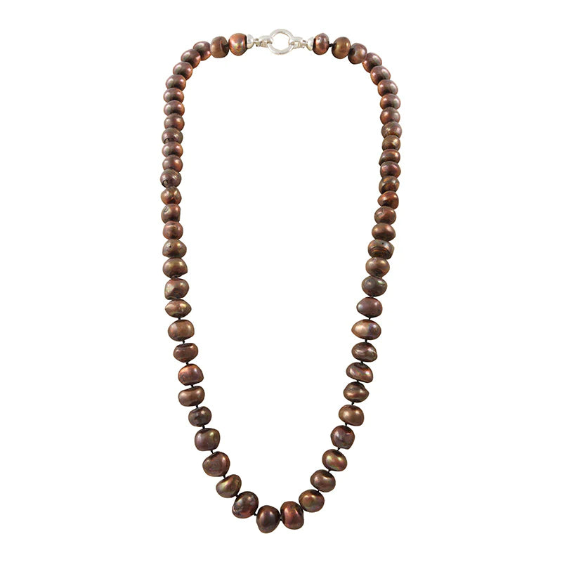 Chocolate 34" Bam Bam Necklace